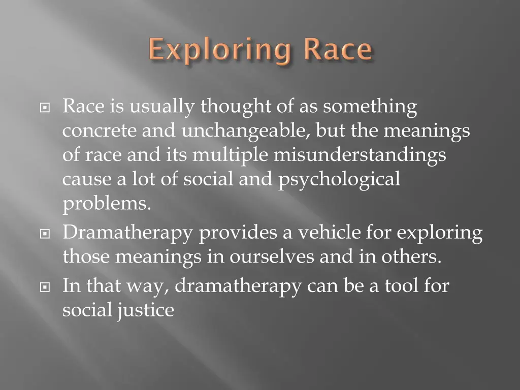 race is usually thought of as something concrete