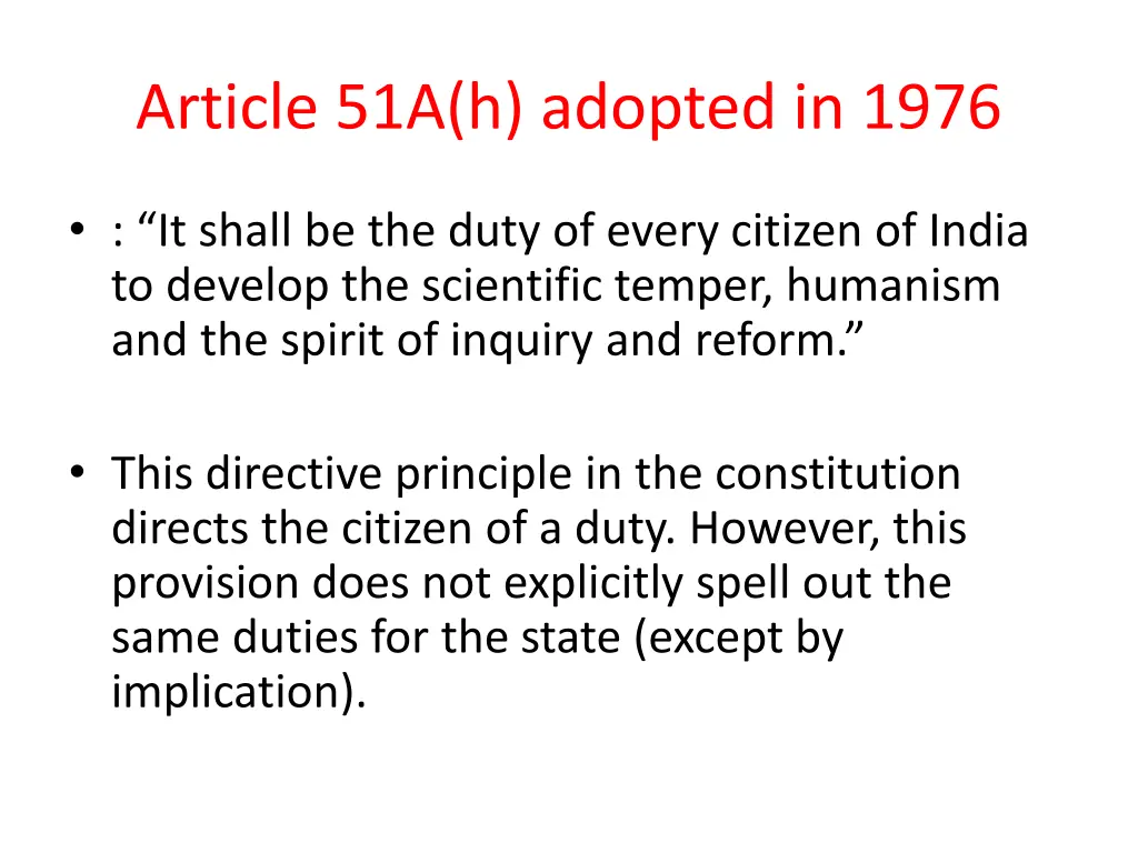 article 51a h adopted in 1976