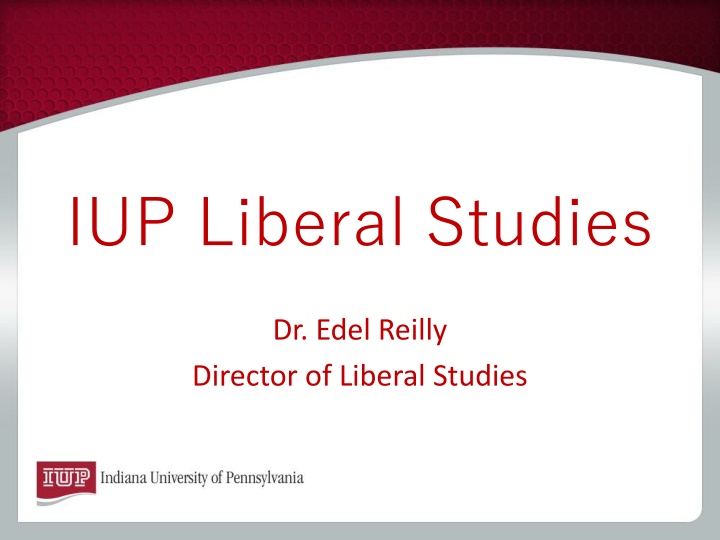 iup liberal studies