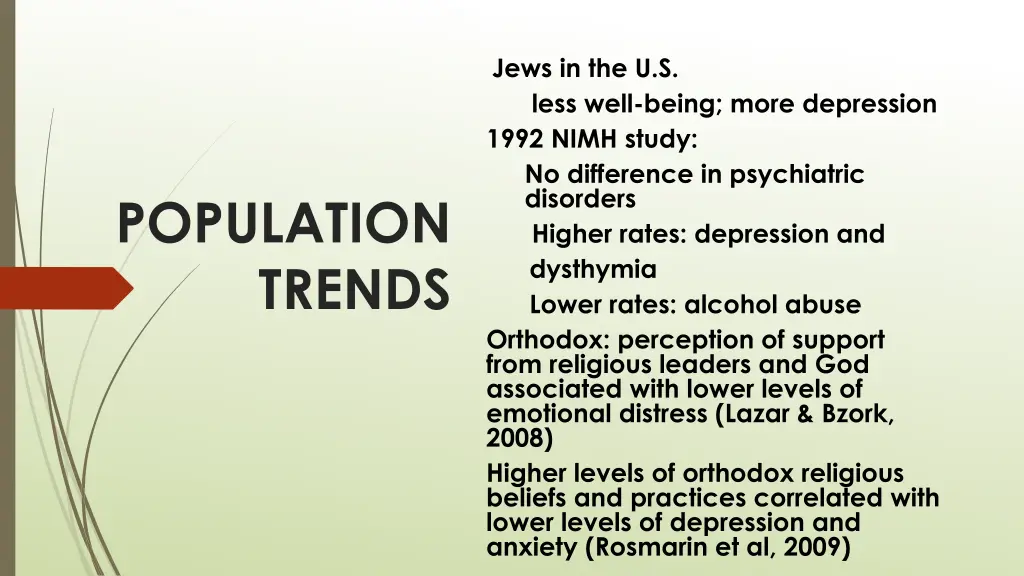 jews in the u s less well being more depression