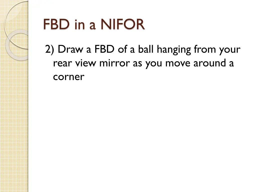 fbd in a nifor 1