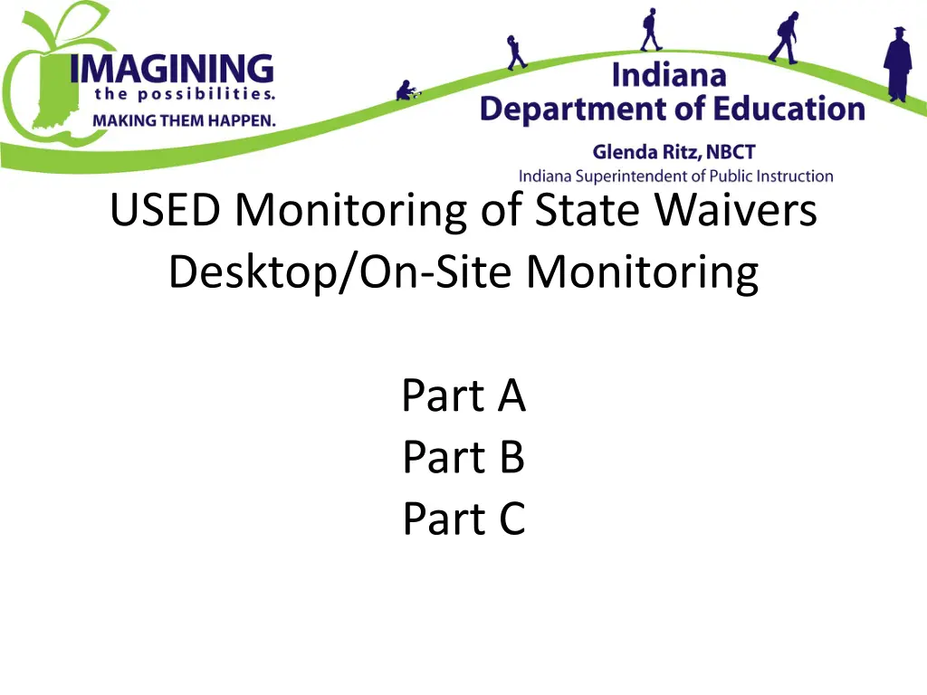 used monitoring of state waivers desktop on site