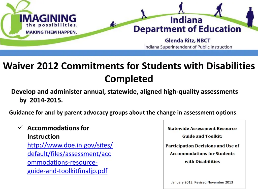 waiver 2012 commitments for students with 12