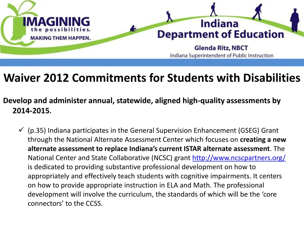 waiver 2012 commitments for students with 5