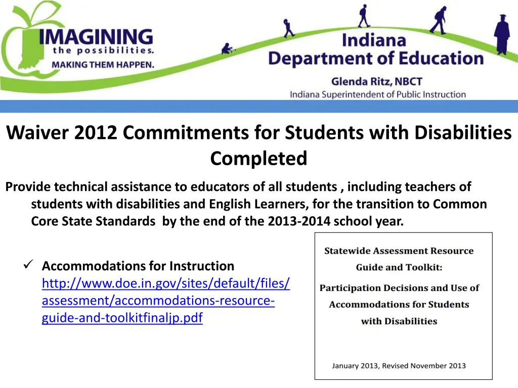 waiver 2012 commitments for students with 7