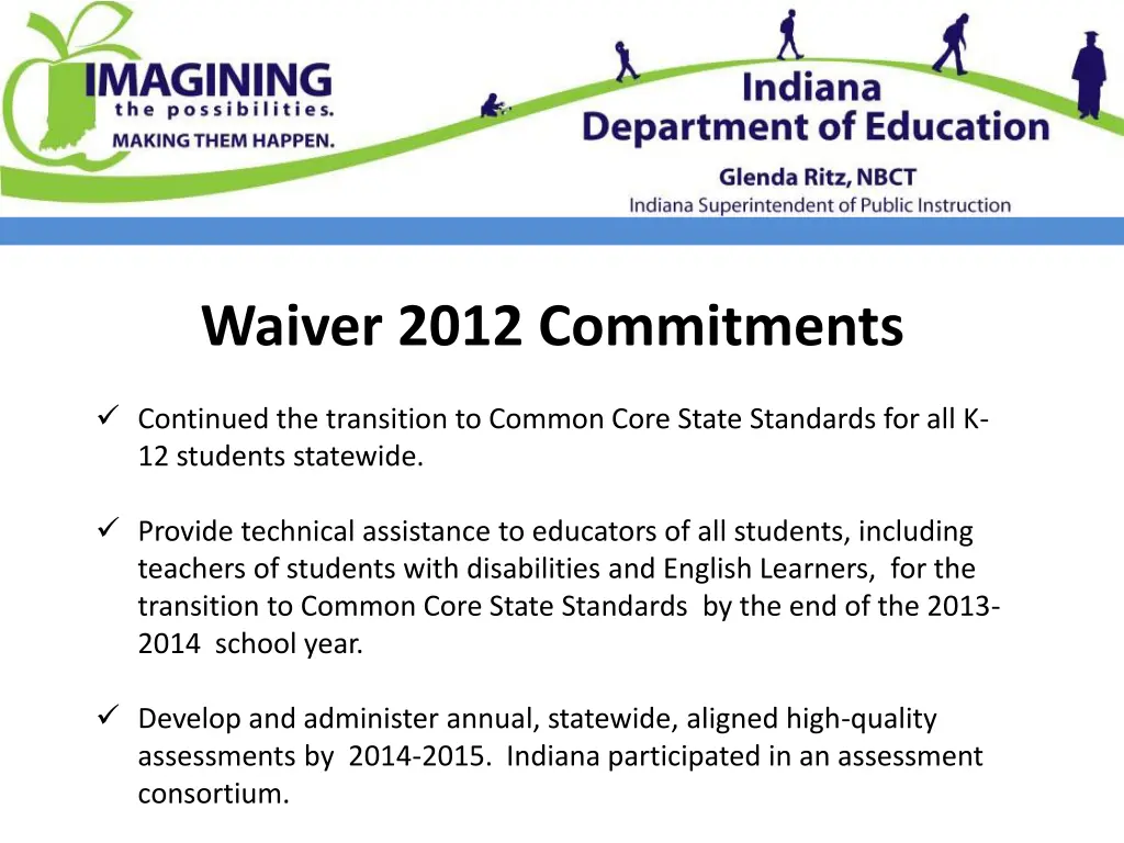 waiver 2012 commitments