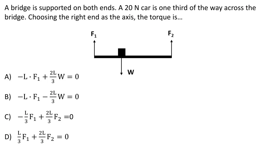 a bridge is supported on both ends 3