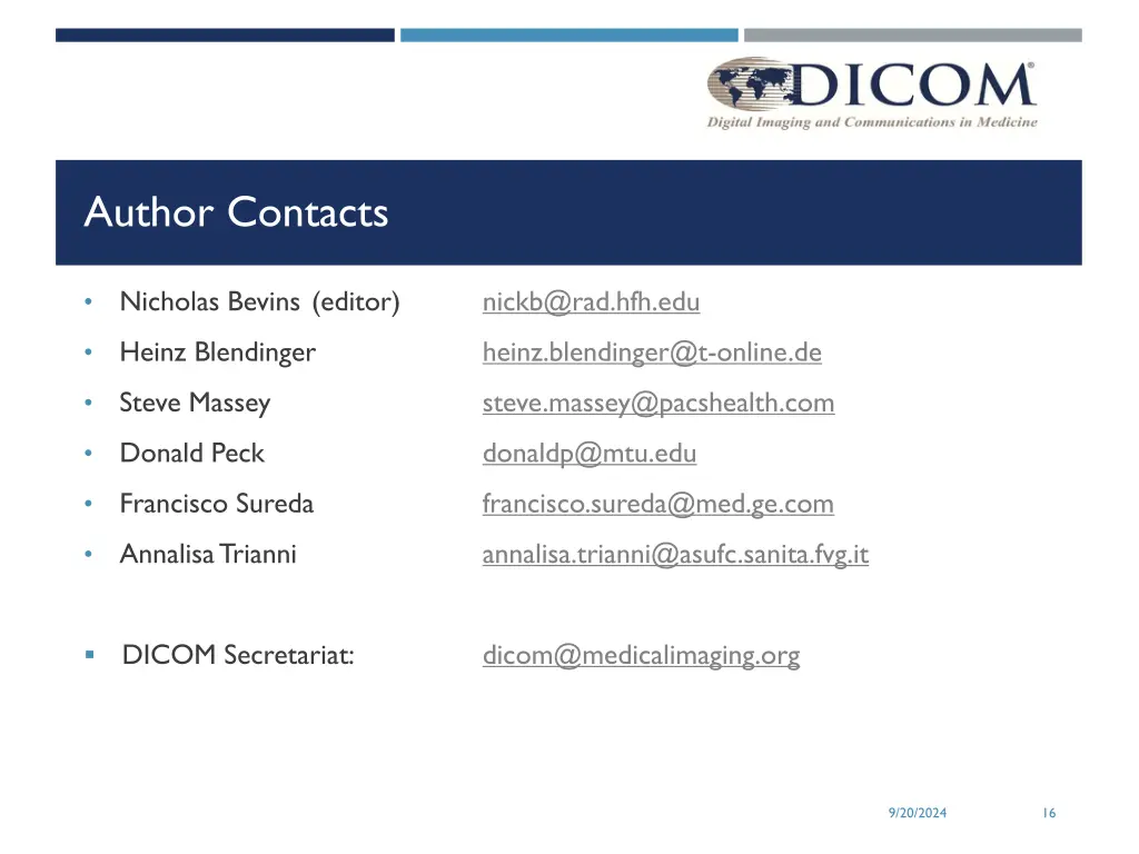 author contacts