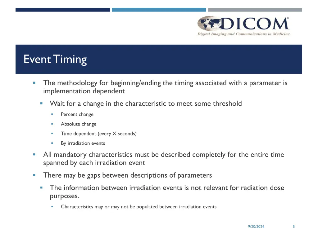 event timing 1