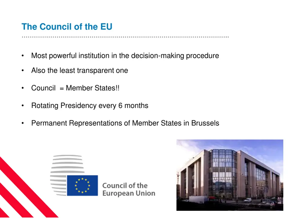 the council of the eu