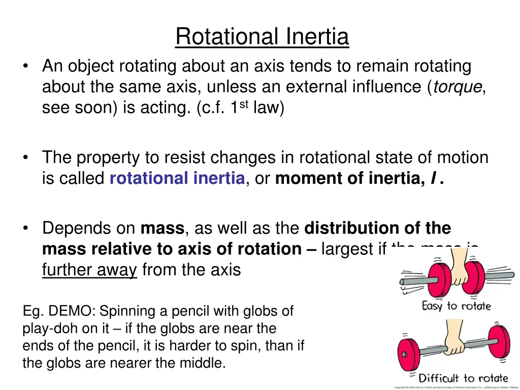 rotational inertia