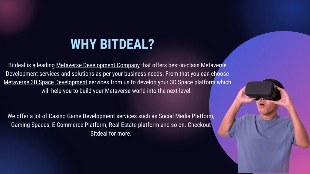 why bitdeal