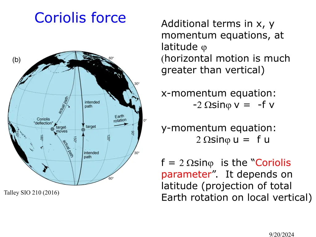 coriolis force