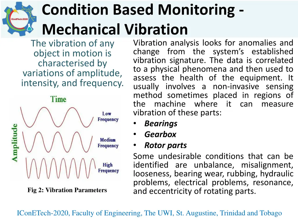 condition based monitoring mechanical vibration