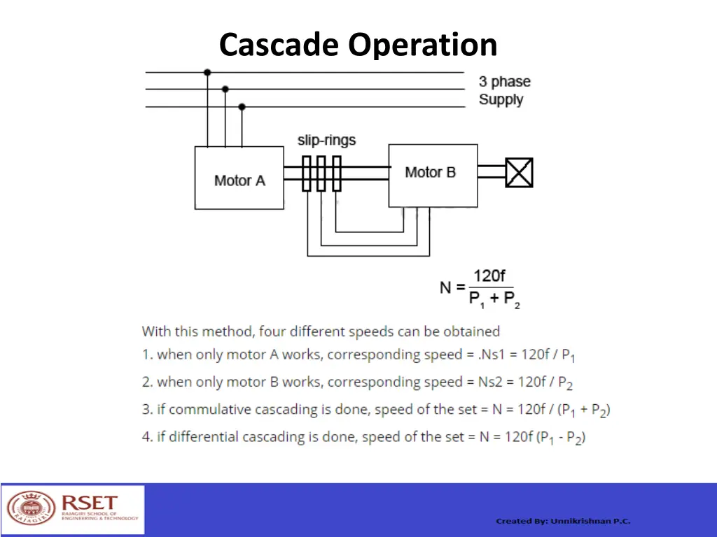 cascade operation