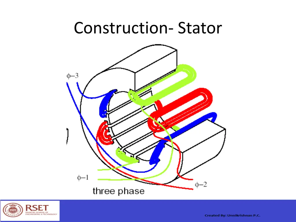 construction stator