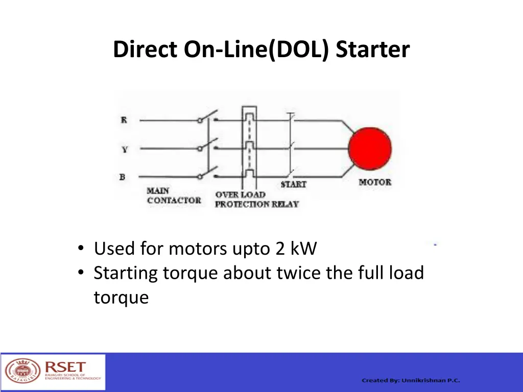 direct on line dol starter