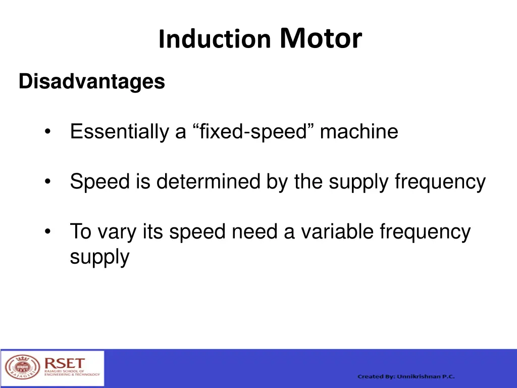 induction motor 1