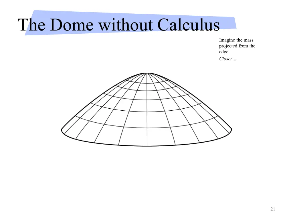 the dome without calculus 1