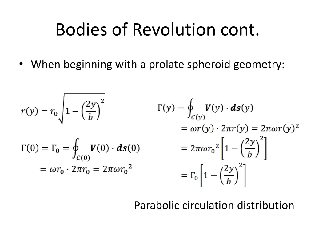 bodies of revolution cont