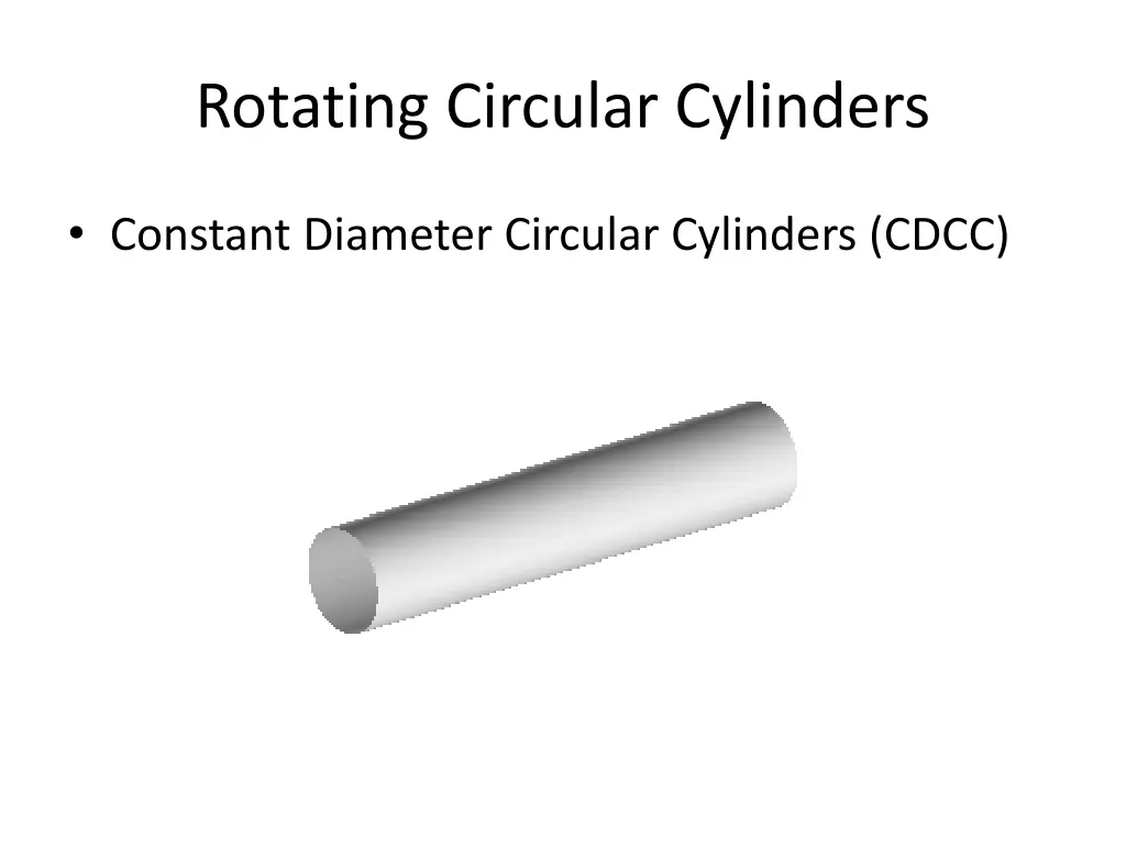 rotating circular cylinders 3