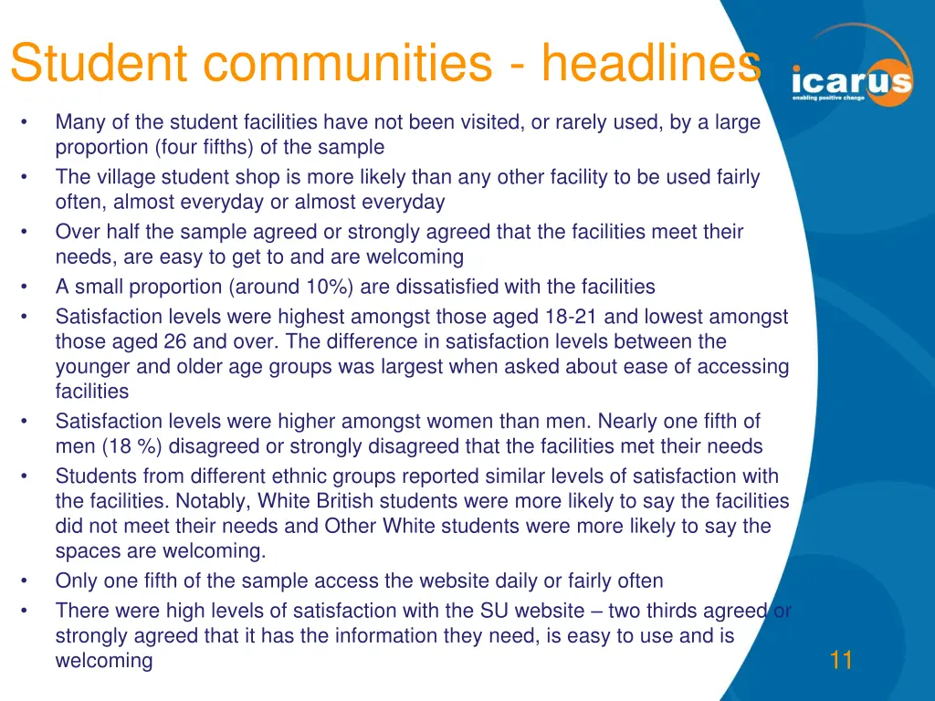 student communities headlines