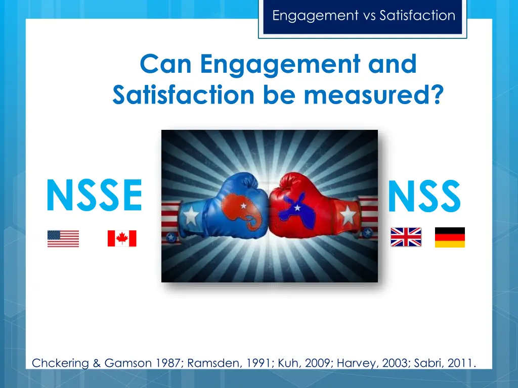 engagement vs satisfaction