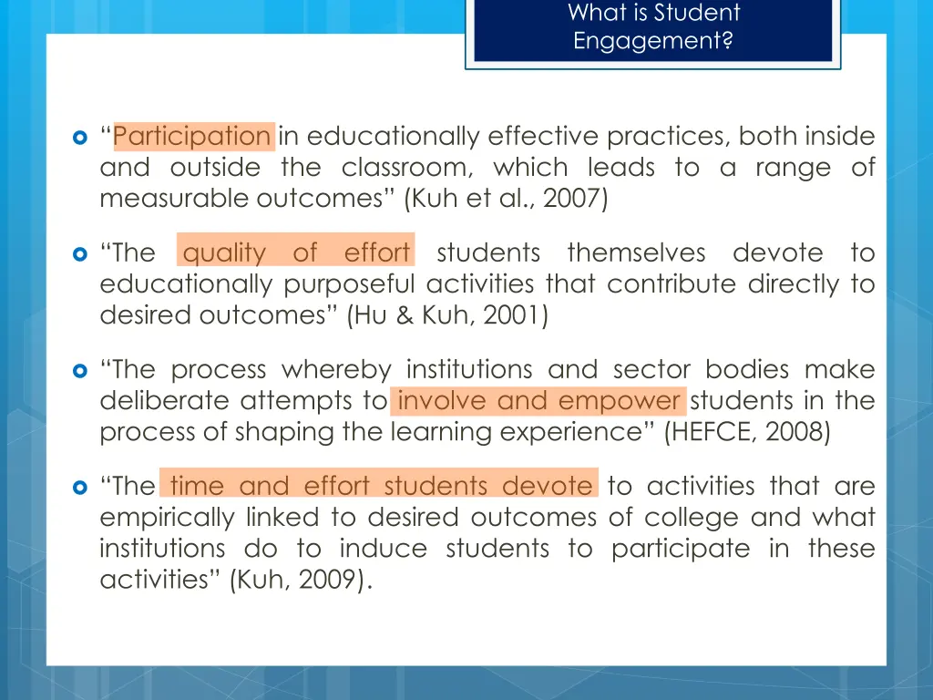 what is student engagement