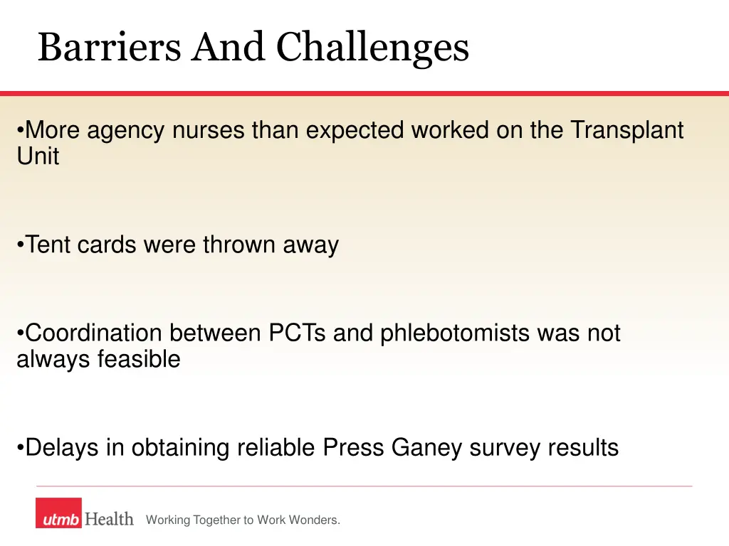 barriers and challenges