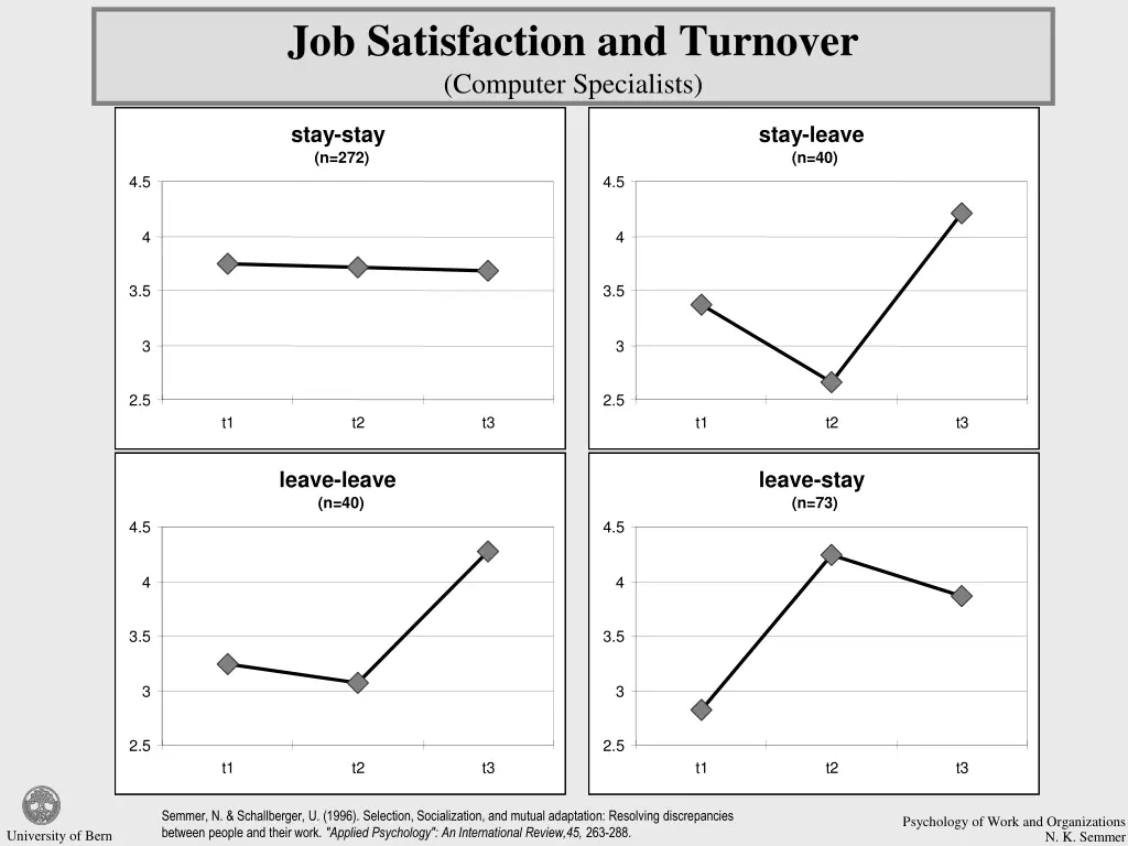 job satisfaction and turnover computer specialists