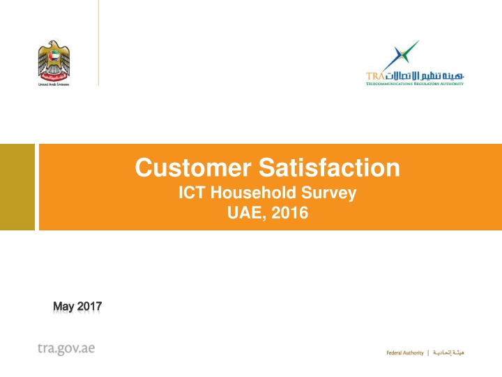 customer satisfaction ict household survey