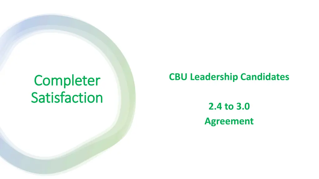 cbu leadership candidates