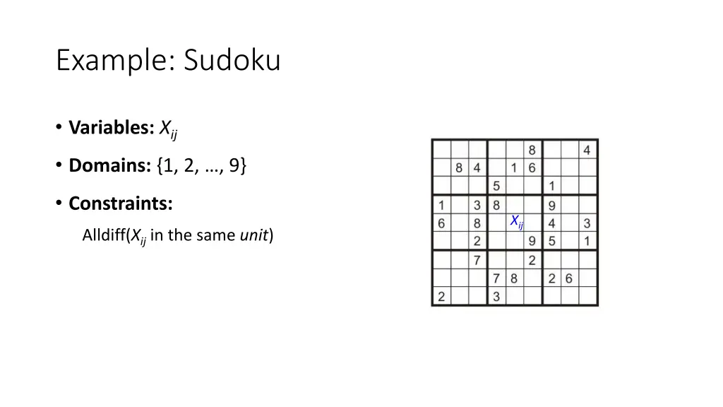 example sudoku