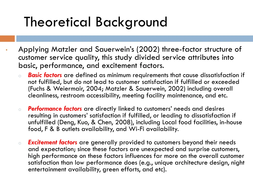 theoretical background 1