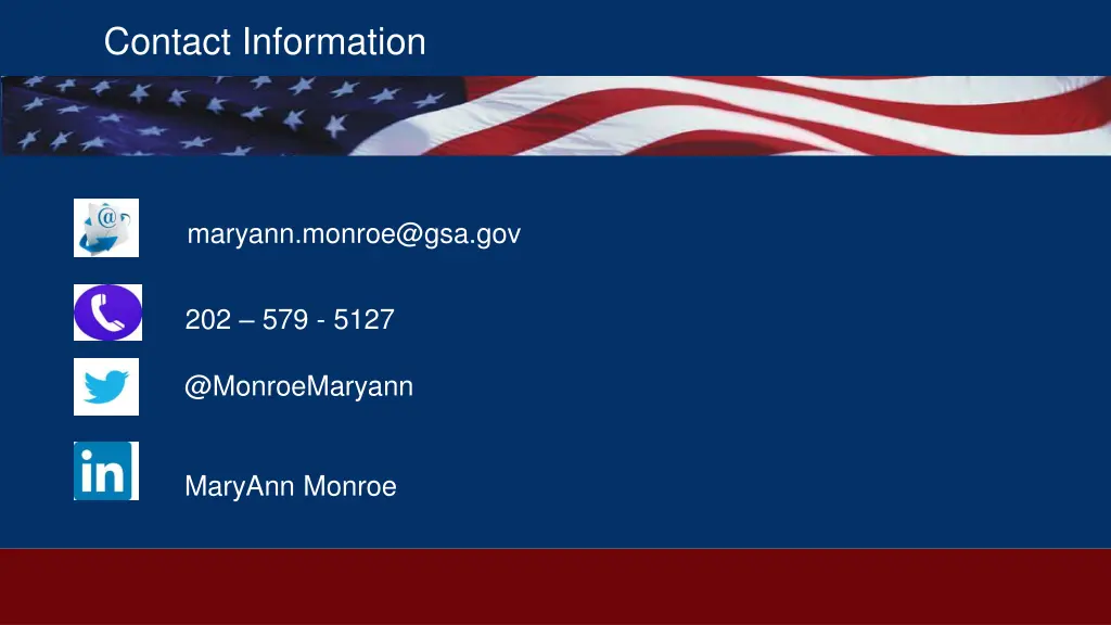 contact information