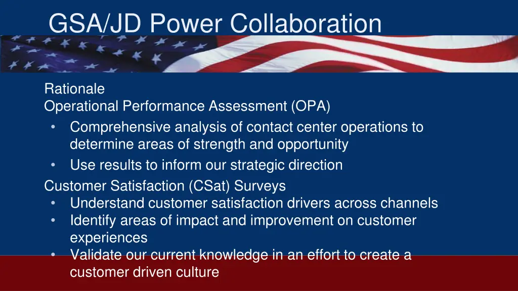 gsa jd power collaboration