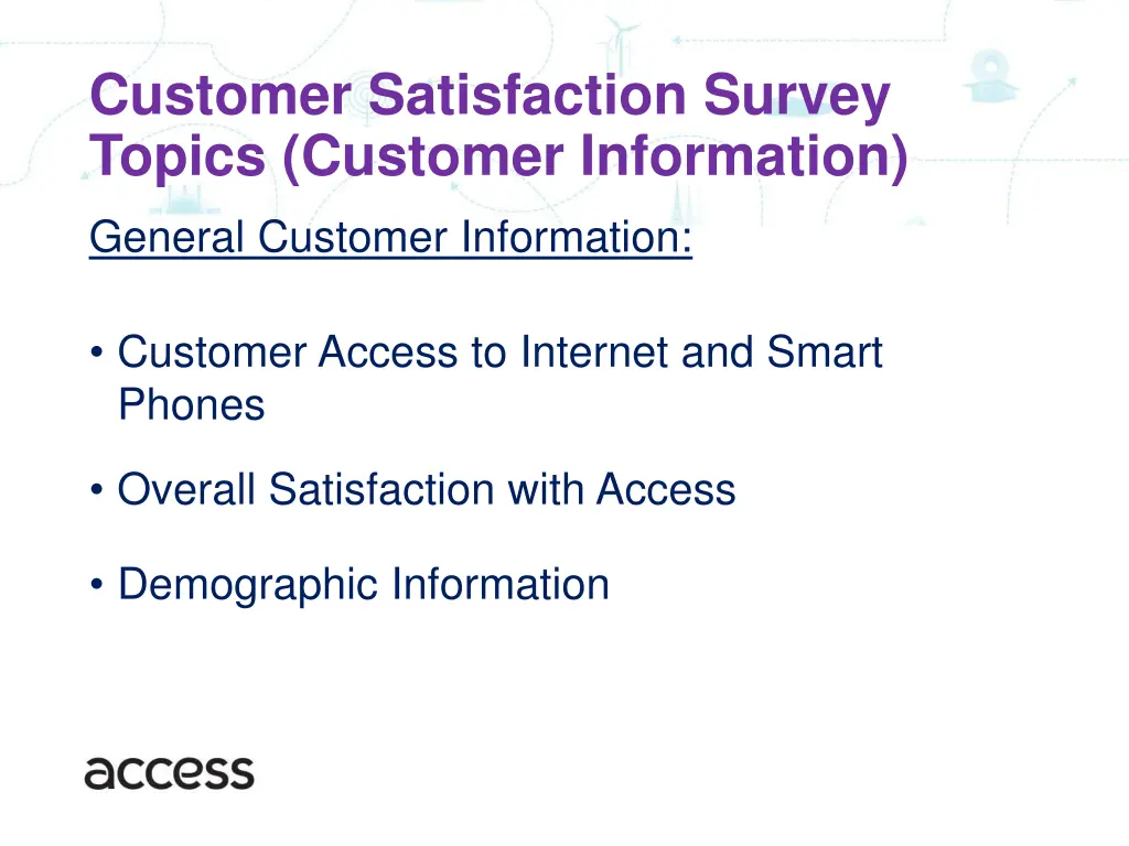 customer satisfaction survey topics customer 2