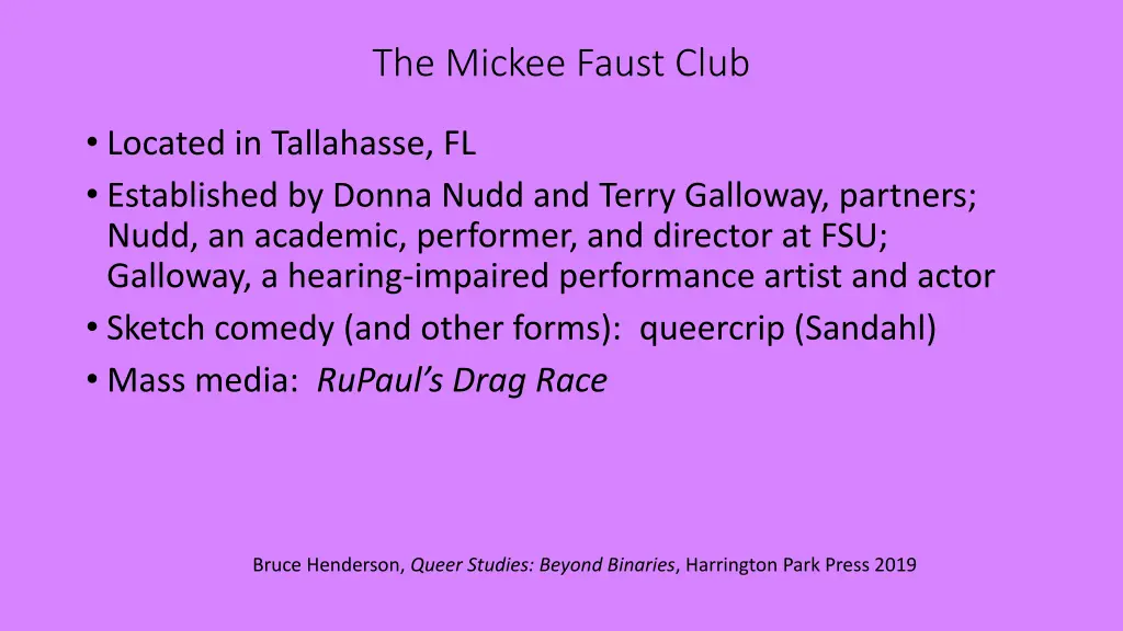 the mickee faust club