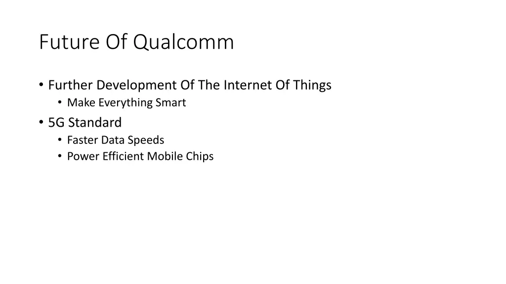 future of qualcomm