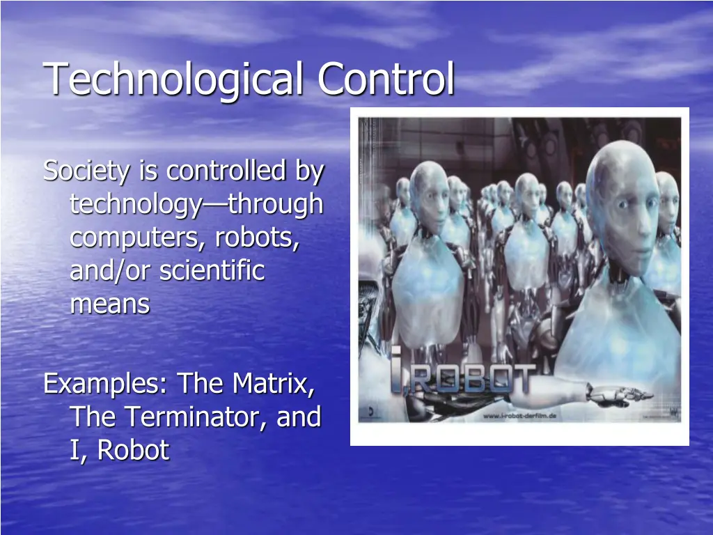 technological control