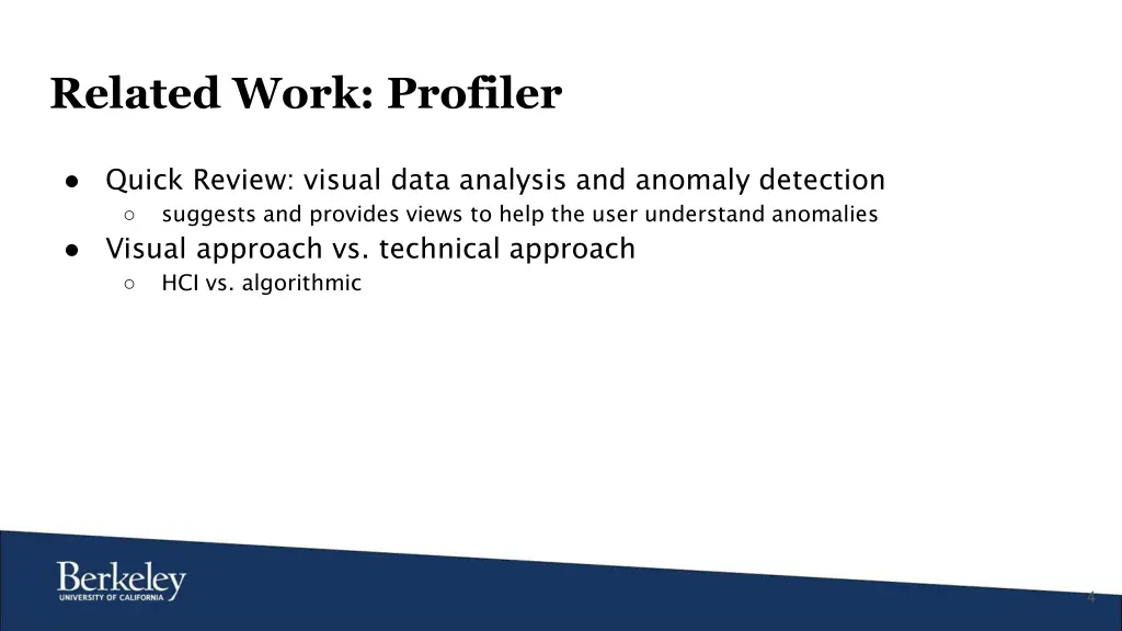 related work profiler