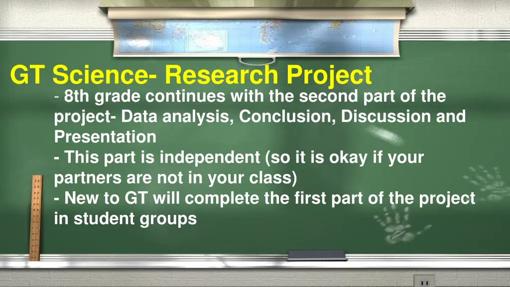 gt science research project 8th grade continues