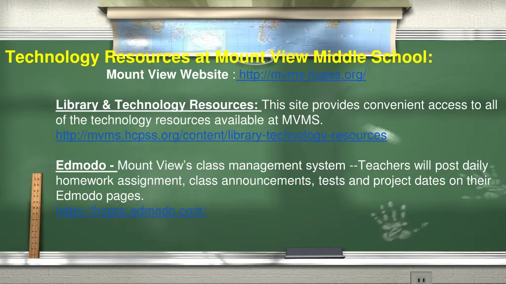 technology resources at mount view middle school