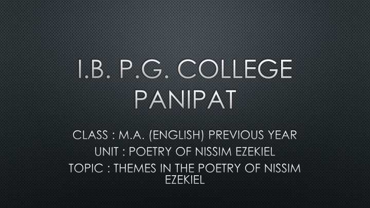 i b p g college panipat