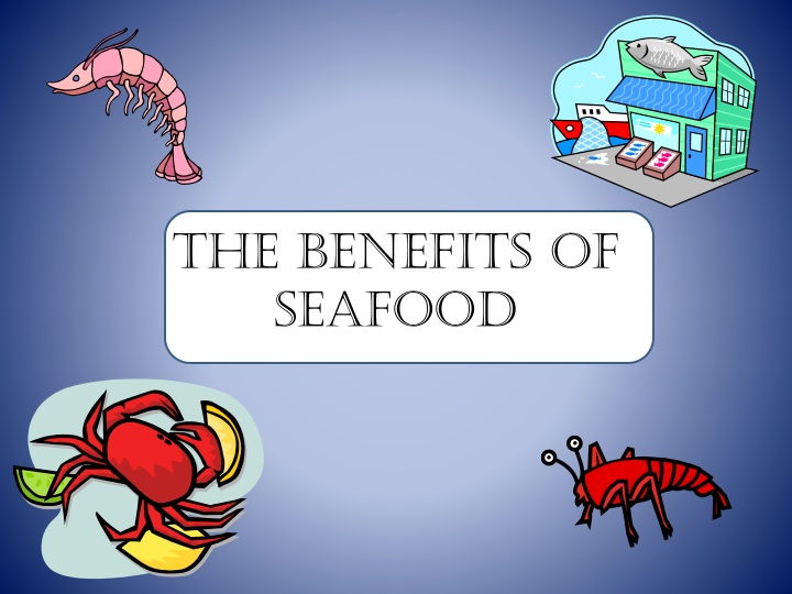 the benefits of seafood