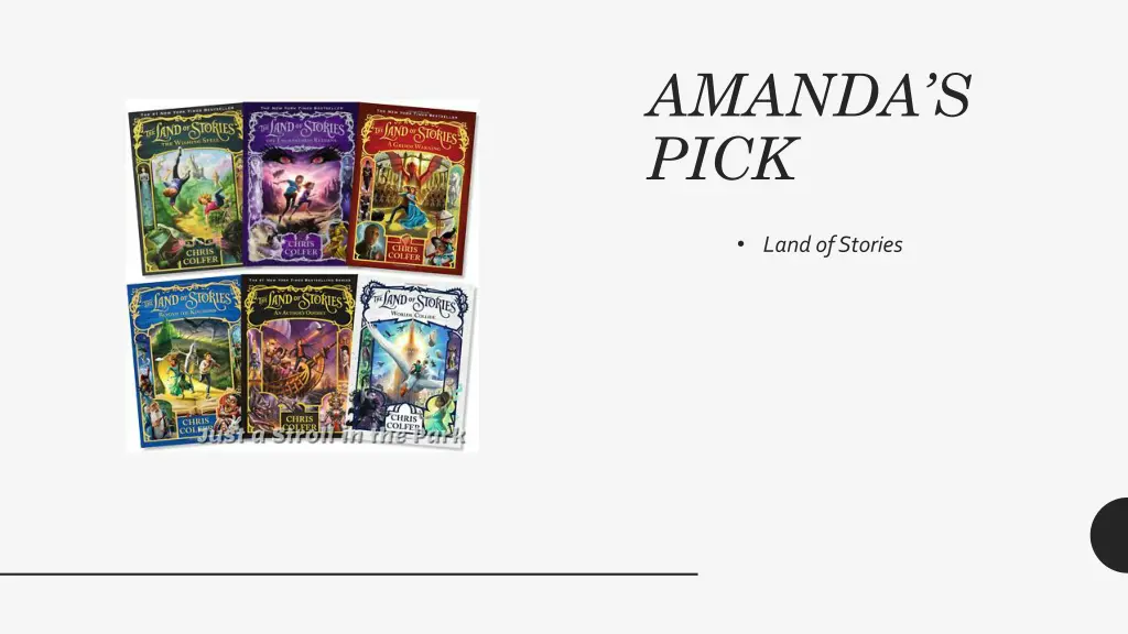 amanda s pick