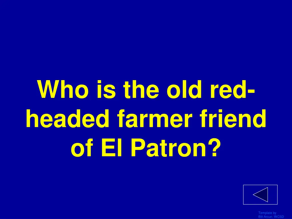 who is the old red headed farmer friend