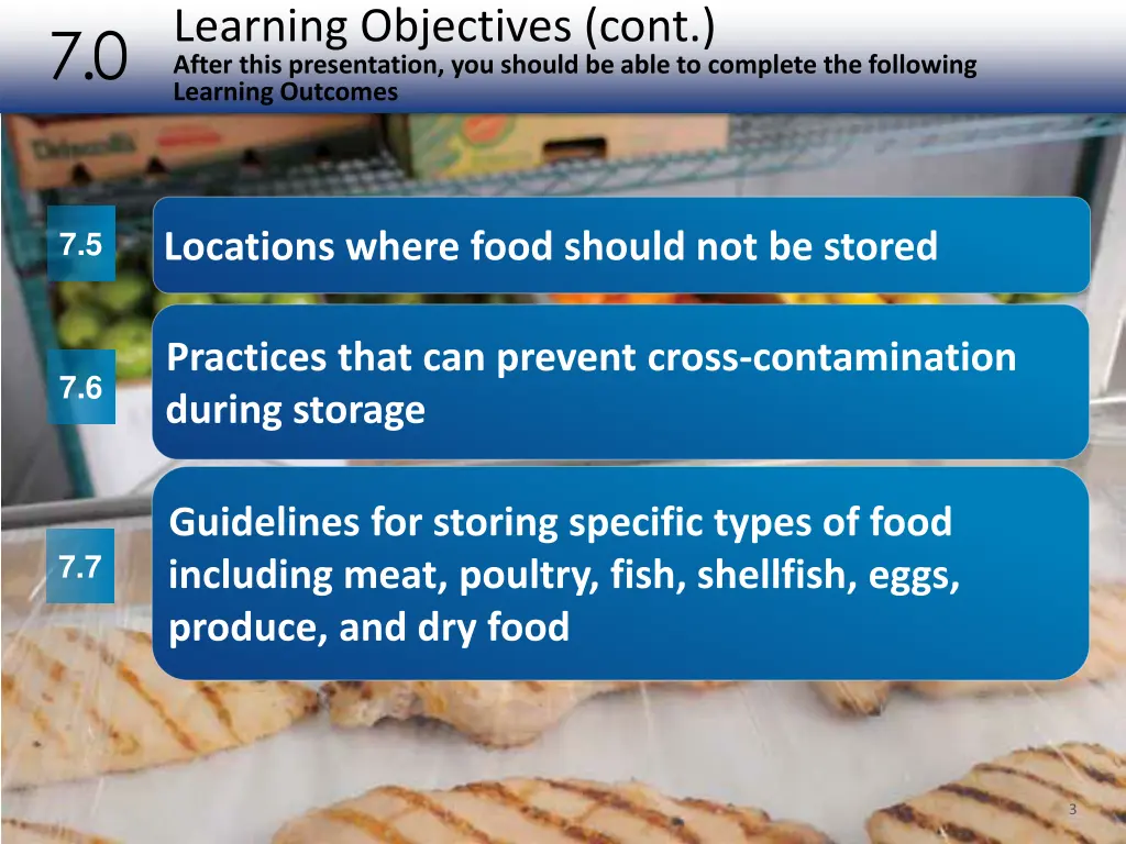 learning objectives cont after this presentation