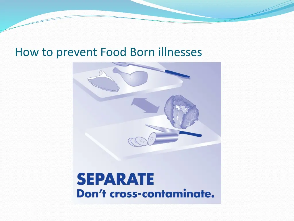 how to prevent food born illnesses 1