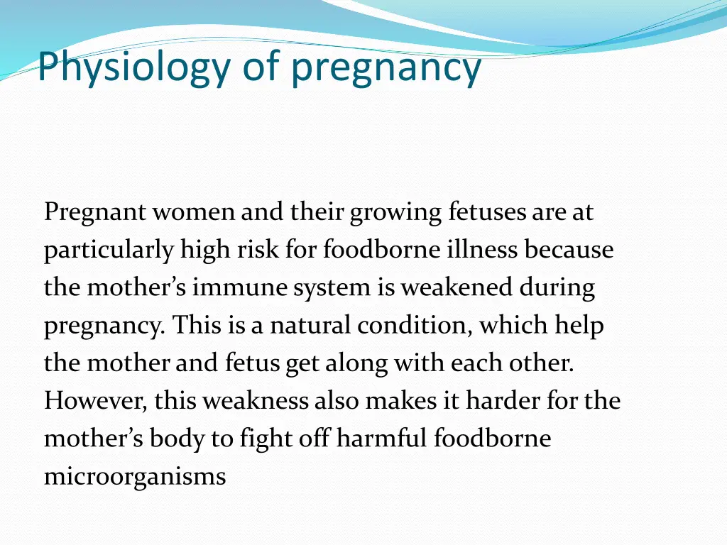 physiology of pregnancy